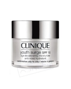 Увлажняющий крем для лица сохраняющий молодость кожи Youth Surge SPF 15 Age Decelerating Moisturizer Clinique