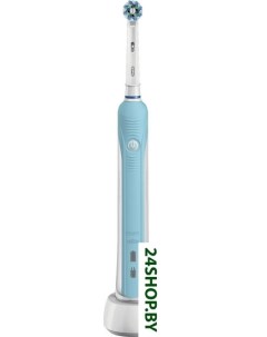 Электрическая зубная щетка CrossAction PRO 500 D16 513 U голубой Oral-b