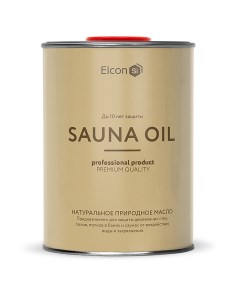 Масло для бани Sauna Оil 1л Elcon