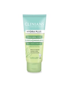 Маска для лица очищающая для комбинированной и жирной кожи HYDRA PLUS Clinians