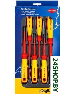 Набор отверток KN 002012V04 6 предметов Knipex