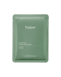 Fraijour Тканевая маска для лица Original Herb Wormwood Sheet Mask 115 Evas