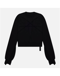 Женская толстовка DRKSHDW Luxor Cropped Pentagram Patchwork Rick owens