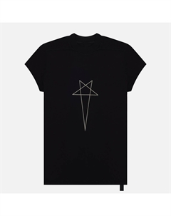 Женская футболка DRKSHDW Luxor Small Level T Pentagram Logo Rick owens