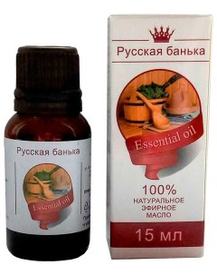 Масло эфирное ароматическое Русская банька, 15 мл No brand