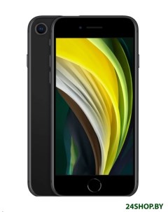 Смартфон iPhone SE 64GB Воcстановленный by Breezy грейд B черный Apple