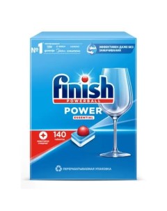 Таблетки для посудомоечных машин Power 140 шт Finish