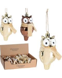 Украшение ёлочное Owl cane 9см полистирол арт ABJ433820 Koopman