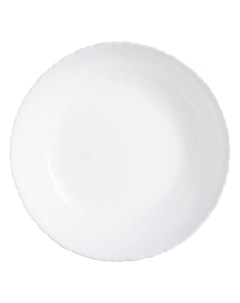 Тарелка глубокая 21см AMMONITE белая арт 10P8826 Luminarc