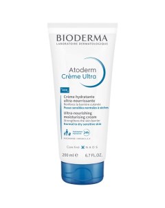 Крем для увлажнения нормальной и сухой кожи лица и тела Atoderm Ultra 200 Bioderma