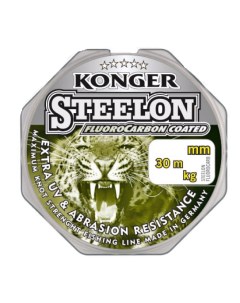 Леска STEELON FLUOROCARBON 30 м 0,16 мм Konger