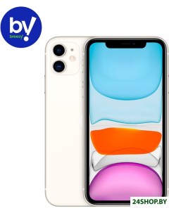 Смартфон iPhone 11 64GB Воcстановленный by Breezy грейд C белый Apple