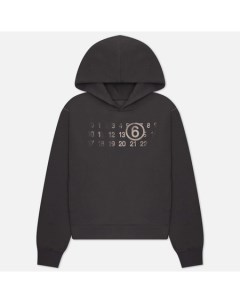 Мужская толстовка Numerical Logo Print Hoodie Maison margiela mm6