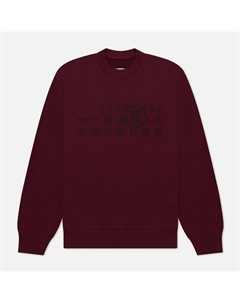 Женская толстовка Numbers Logo Crew Neck Maison margiela mm6