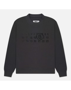 Женская толстовка Numbers Logo Crew Neck Maison margiela mm6