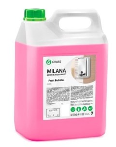 Мыло жидкое для рук Milana Fruit bubbles 5кг арт 125318 Grass