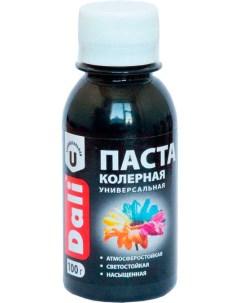 Колеровочная паста черный 0,1 кг Dali