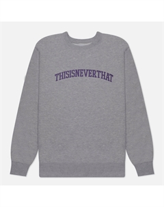 Мужская толстовка Arch-Logo Crew Neck Thisisneverthat