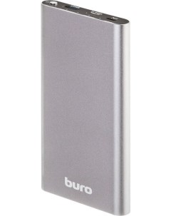 Портативное зарядное устройство RB 10000 QC3 0 I O темно серый Buro