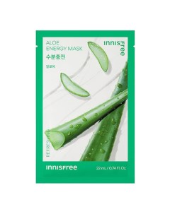 Освежающая маска для лица с алоэ Squeeze Energy Innisfree