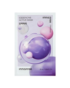 Подтягивающая маска для лица с идебеноном Active Mask Innisfree