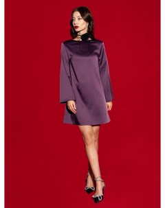 Платье женское мини в сливово фиолетовом оттенке Mark formelle