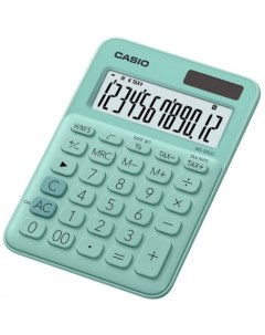 Калькулятор MS 20UC GN S EC зеленый Casio