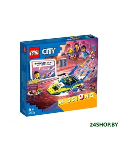 Конструктор City Детективные миссии водной полиции 60355 Lego