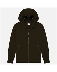 Мужская толстовка Diagonal Raised Fleece Hoodie Zipped Goggle C.p. company