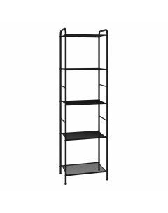 Стеллаж "Валенсия 15" (VALENCIA 15 Shelf rack) (Черный) Zmi