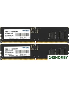 Оперативная память Patriot Signature Line 2x8ГБ DDR5 4800 МГц PSD516G4800K Patriot (компьютерная техника)