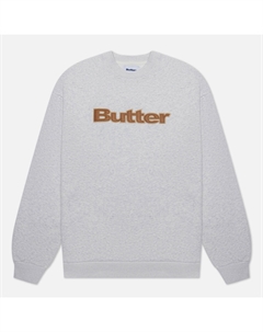 Мужская толстовка Felt Logo Applique Crew Neck Butter goods