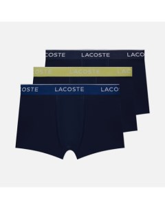 Комплект мужских трусов Underwear 3 Pack Boxer Casual Contrast Waistband Lacoste