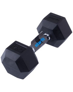 Гантель DB 301 12кг черный Starfit