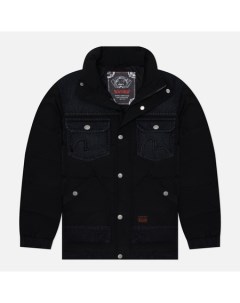 Мужской пуховик Evergreen Trucker Hybird Down With Logo Embroidered Evisu