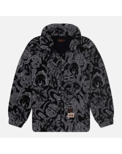 Мужская флисовая куртка Embroidered Godhead Kamon Jacquard Sherpa Evisu