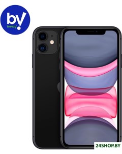 Смартфон iPhone 11 64GB Воcстановленный by Breezy грейд A черный Apple