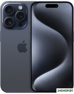 Смартфон iPhone 15 Pro 128GB синий титан Apple