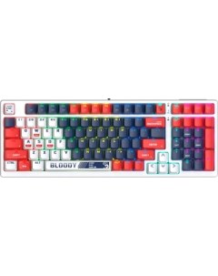 Клавиатура Bloody S98 Sports Navy (Bloody BLMS Red) A4tech