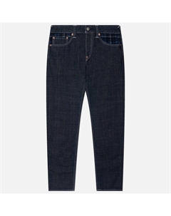 Мужские джинсы Evergreen Checked Denim With Printed Seagull Pocket Evisu