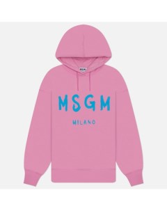 Женская толстовка Brush Stroke Logo Hoodie Msgm