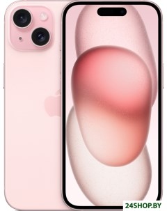 Смартфон iPhone 15 256GB розовый Apple