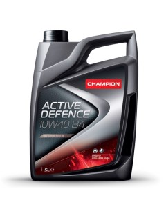 Масло моторное полусинтетическое ACTIVE DEFENCE 10W40 B4 4л Champion