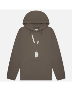 Мужская толстовка Backstage Pass Print Hoodie цвет коричневый размер XL Maison margiela mm6