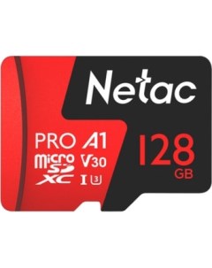 Карта памяти P500 Extreme Pro 128GB NT02P500PRO 128G S Netac