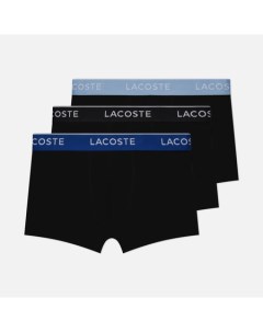 Комплект мужских трусов 3 Pack Boxer Casual Contrast Waistband Lacoste underwear