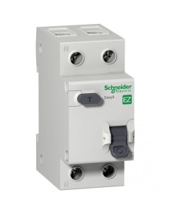 Дифференциальный автомат EASY 9 1П Н 10А 30мА C AC EZ9D34610 Schneider electric