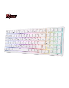 Беспроводная клавиатура RK98 RGB белый RK Brown Royal kludge