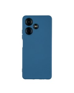 Чехол для Infinix HOT 30 бампер АТ Silicone Case синий Digitalpart