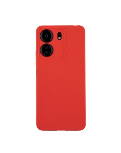 Чехол для Redmi 13C бампер AT Silicone Case красный Digitalpart